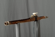 African Blackwood  Native American Flute, Minor, High D-5, #L56F (5)